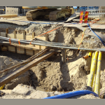 underground pipe line